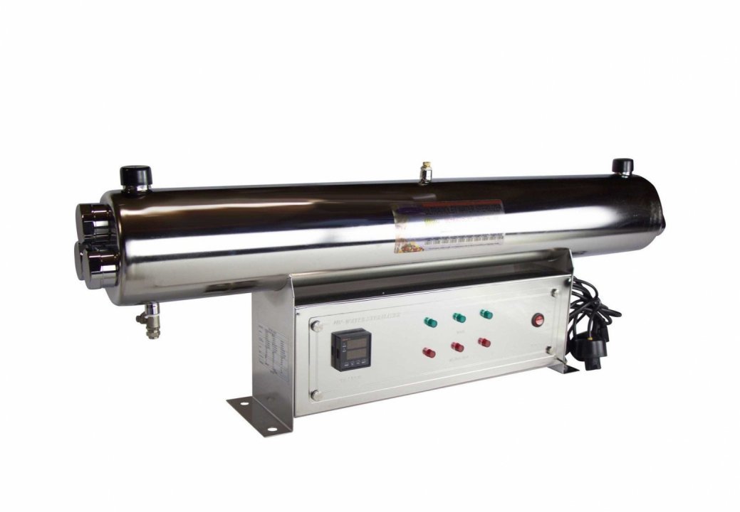 Sterilizator apa industrial cu lampa UV 900W 50m3/h cu Panou de Control